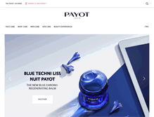 Tablet Screenshot of payot.com